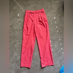 Zara Red Trousers